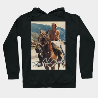 Townes Van Zandt - Retro On Horse Fan Art Hoodie